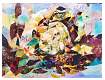 51 Flock Of Birds 18 x 24 inches acrylic & fabric on canvas 2012 R.jpg